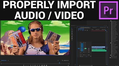 how to import music into premiere pro and the importance of sound design in film